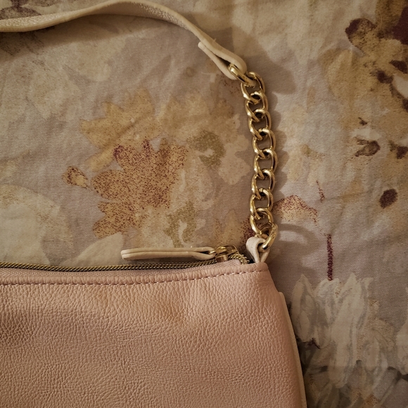 Betsey Johnson | Baby Pink Gold Chain Wristlet - Picture 2 of 5
